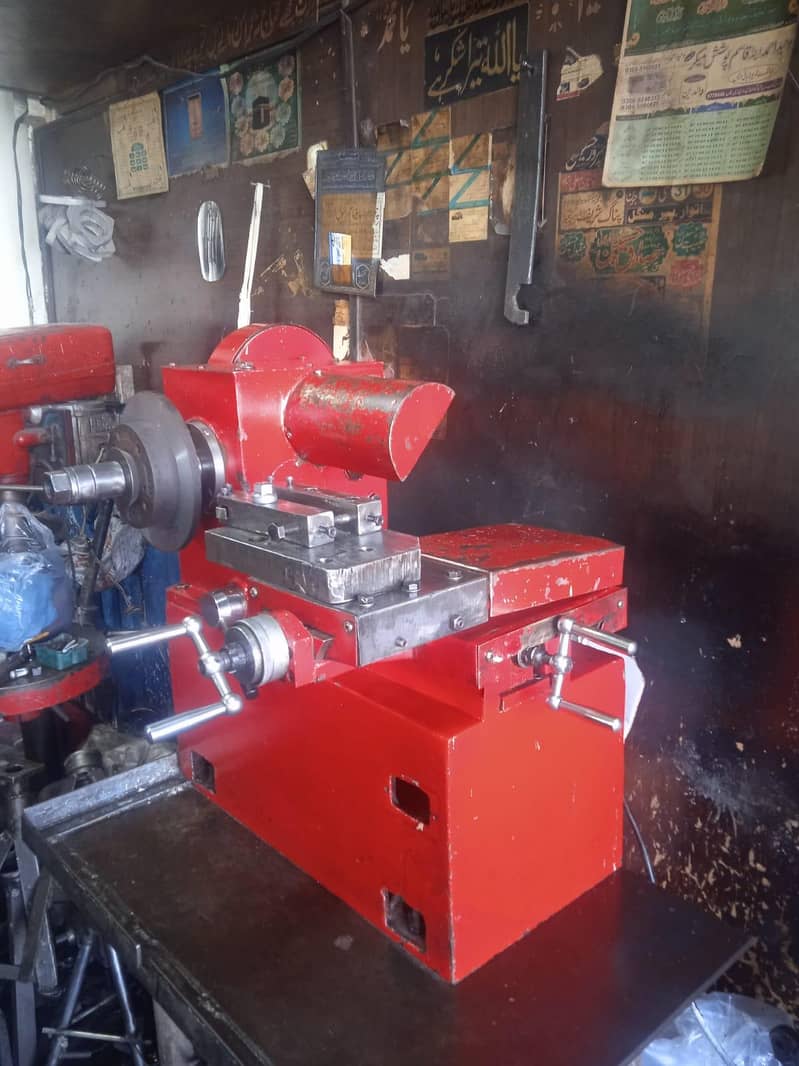 Drum And disk Tool TurningMachine 1