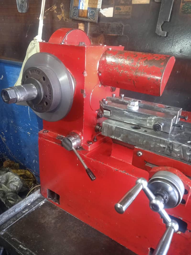 Drum And disk Tool TurningMachine 2