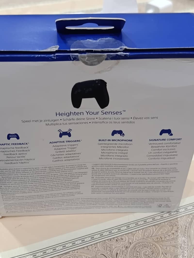 Playstation 5 Controller Black | PS5 controller | Box open | 5