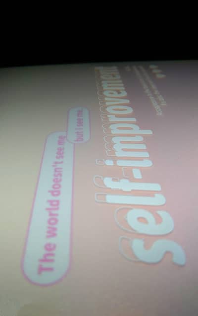 Very beautiful dairy in pink color with plastic binding.