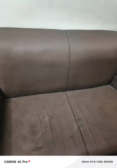 2seater wooden sofa