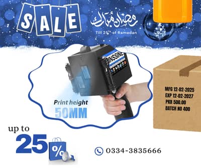 Expirydate Inkjet Printer|Expiry and Barcode Printer|Thermal(xi)