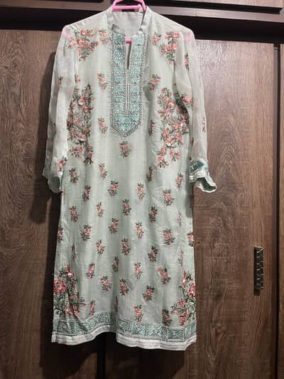 Designer Luxury Pret Kurta – Agha Noor