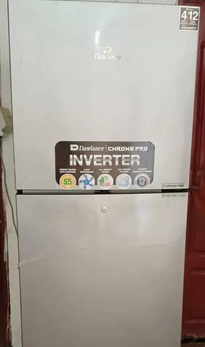 REF 9193LF CHROME PRO HAIRLINE SILVER Double Door Refrigerator