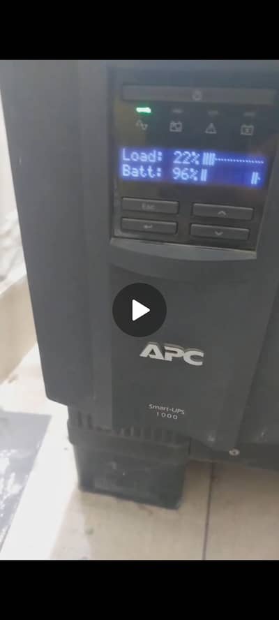 APC UPS WITH 2 BATTERIES