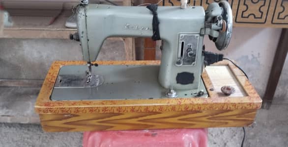 Silver sewing machine