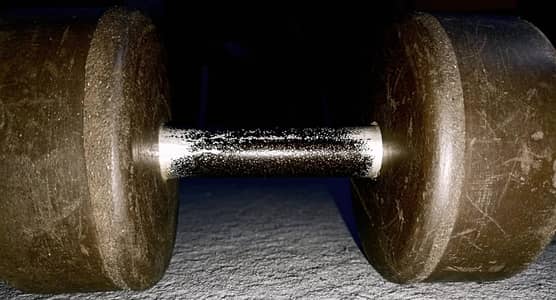 Premium Rubber Hex 5kg Dumbbell with Solid Grip