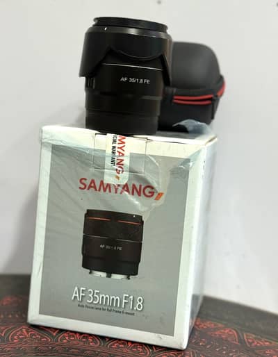Samyang 35mm 1.8 sony mount