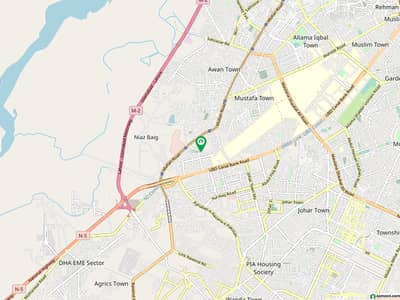 5 Marla Commercial Plot Main Market D Block Canal View Lahore