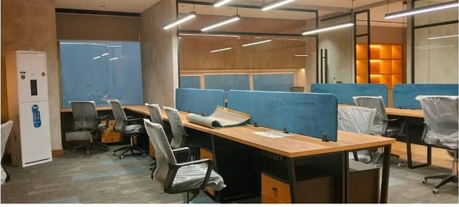 Brand New Fully Furnished Office For Rent Area 1500 SQFT Office Available For Rent Real Pictures In Gulberg 3 Lahore