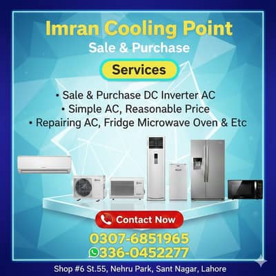 Ac Sale/Ac Purchase/Dc inverter Ac/split Ac/window Ac /Ac sale