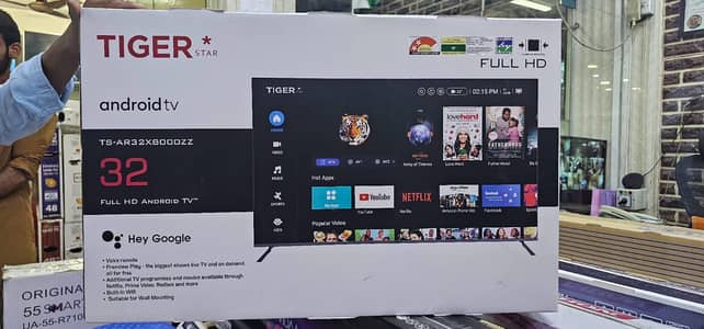 brand new android 4k uhd led tv one year warranty