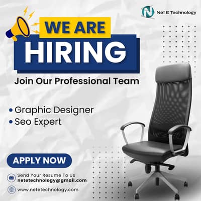 We Are Hiring: Graphic Designer & SEO Expert