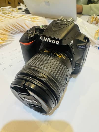 Nikon d5600 with 18-55 slightly used