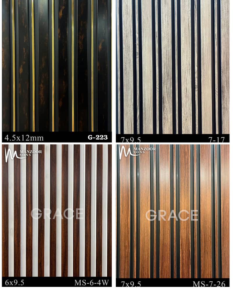 PVC wall panel-marble sheet-Wpc panel-Fluted wall panel-Solid panel 13
