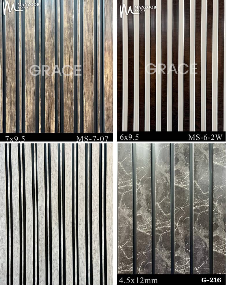 PVC wall panel-marble sheet-Wpc panel-Fluted wall panel-Solid panel 14