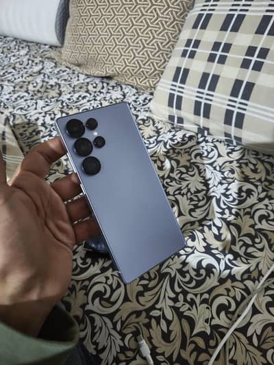 S25 ultra silver titanium