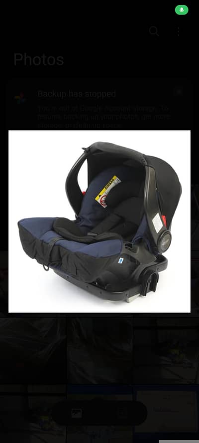 Tinnies car seat