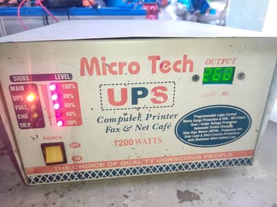 Ups 1000/1200 watt good working condition copper winding
