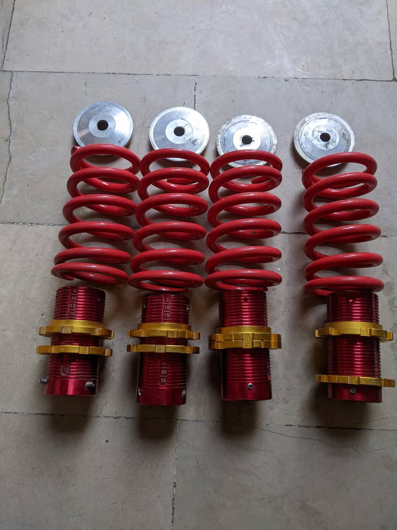 Adjustable coil over conversion kit. 4
