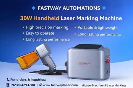 30W HANDHELD LASER MARKING MACHINE