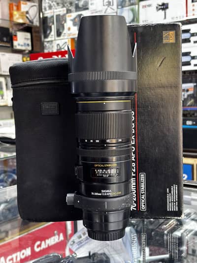 Sigma 70-200mm 2.8 DG HSM - For Canon - Complete box