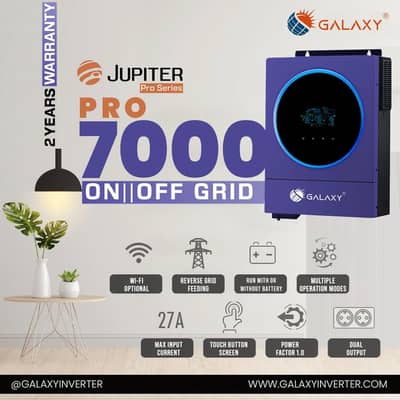 Galaxy Jupiter Pro Series Solar Inverter Pv9000
