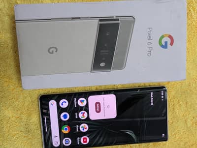 google pixel 6pro official pta approved with original box