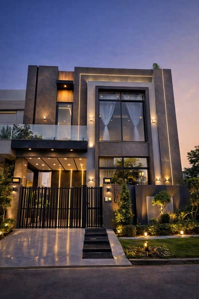 5 Marla Brand New Top Quality Ultra Modern Villa For Sale In DHA