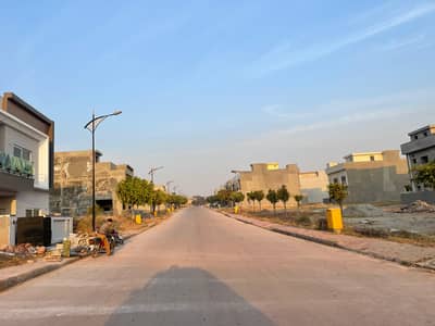 Plot For Sale In Sector F-1 25x50 Boulevard Possession Utility Paid 120 Plus series Near to Gate Best Location Bahria Enclave Islamabad