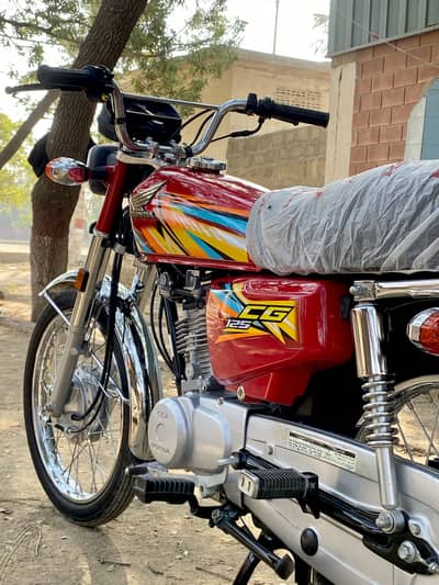 Honda CG 125 2026 zero condition  open letter