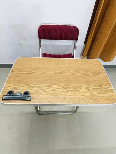 Reliable Study Table + Chair – Perfect for Homework & Home Study!