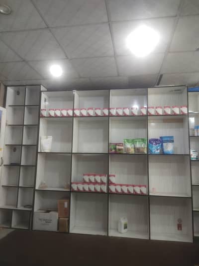 Vip Branded Rack and counter.