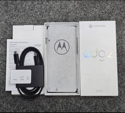 Motorola edge 2025 with Box