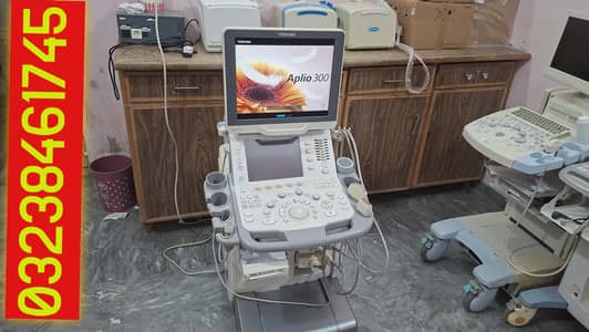 Toshiba Aplio 300 japanese colour Doppler ultrasound machine