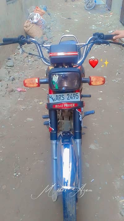 road prince bilkul neat and clean condition