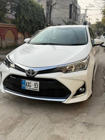 Toyota Altis 1.6 white