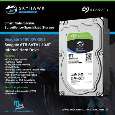 Seagate 6TB | Hard Drive
