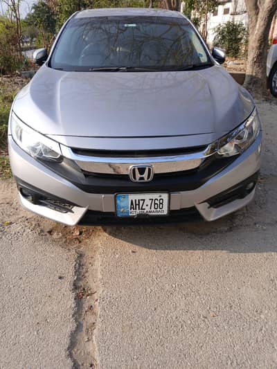 Honda Civic 2018 Islamabad number