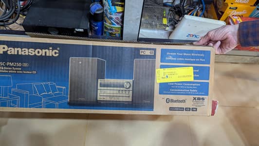 Panasonic CD stereo system