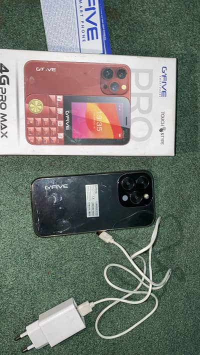 4G pro Max all ok good condition with warranty card box charger