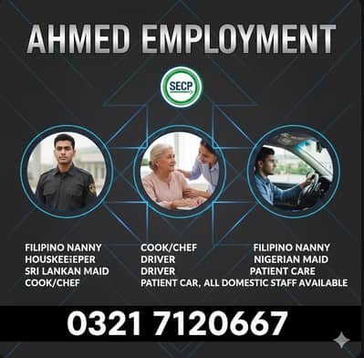 Maid, House Maids, cook, chef, Baby Sitter, Filipino maids Available