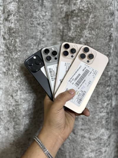 IPHONE 16 PRO MAX 256 JV & FU KITS ALL COLORS AVAILABLE