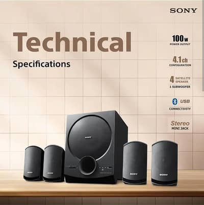 SONY SA D40 HOME THEATRE SOUND SYSTEM