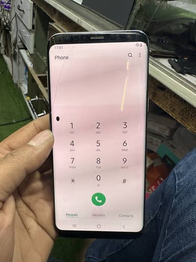 Just display minor crack inside