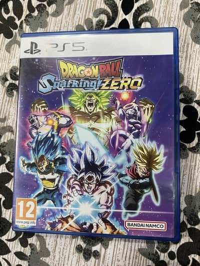 Dragon Ball z Sparkling zero Ps5 disc