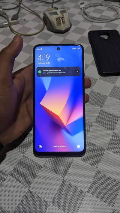 Redmi note 9 pro  with box and charger