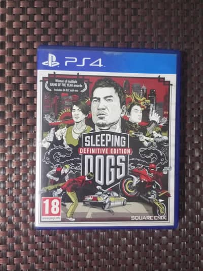 Sleeping Dogs Definitive Edition PlayStation 4 PS4 PS5
