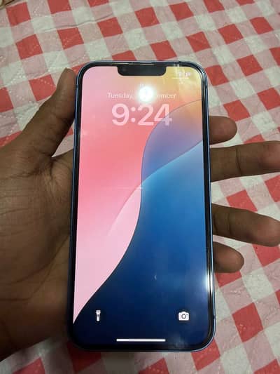 Iphone 13 Non PTA 128GB blue colour