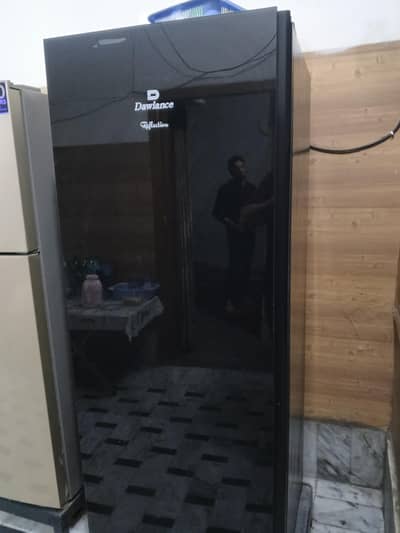 Dawlance vertical freezer working perfectly a one condition